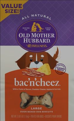 1 CASE -Wellness Natural Dog Treats,Baked 1 Case of 4 (3.5 lbs each)
