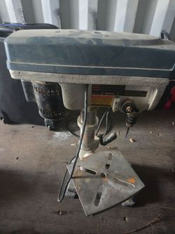 Benchtop Drill Press with Work Table