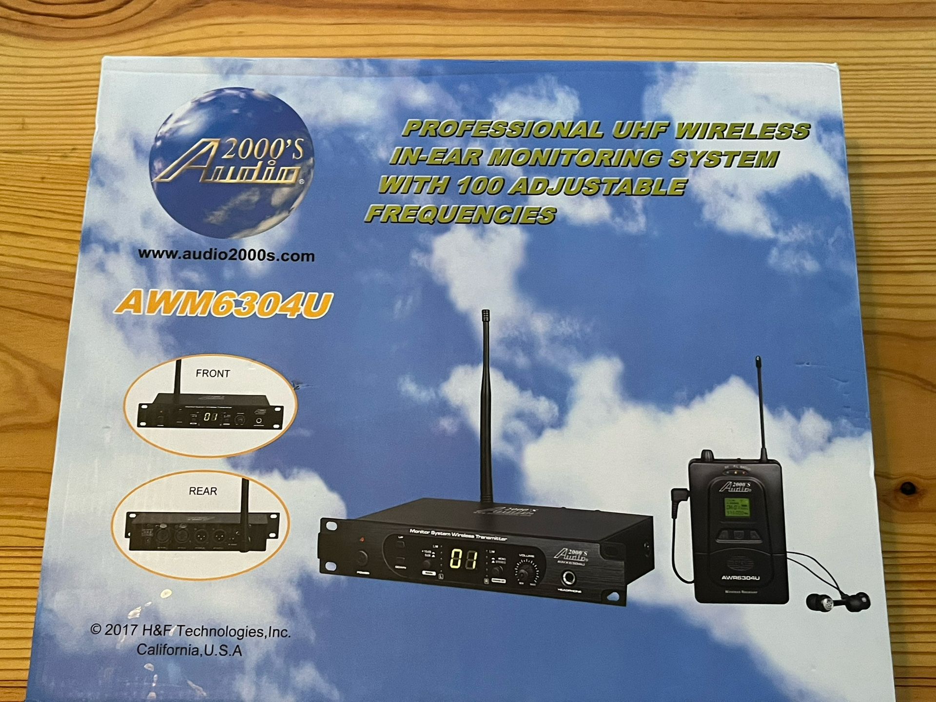 New UHF In Ear Monitor System