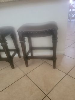 Counter/bar Stools Leather $200.00