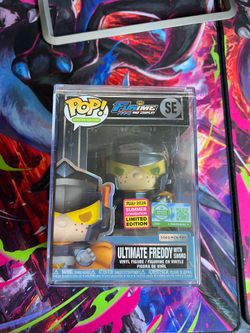 Funko Pop Ultimate Freddy with Sword SDCC Con Sticker 5000pcs
