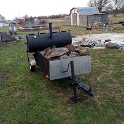 BBQ Grill And Smoker 