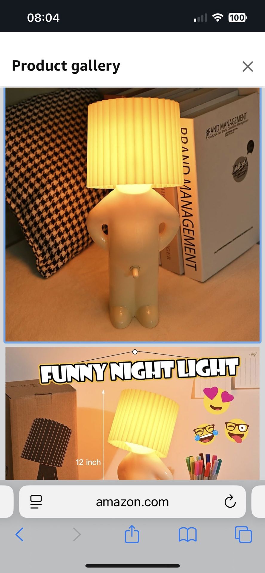 White Elephant Gifts for Adults,Christmas Gifts for Men Women Boyfriend Girlfriend Husband Wife,Bedside Night Light,Mens Gifts,Valentines Day Gifts fo