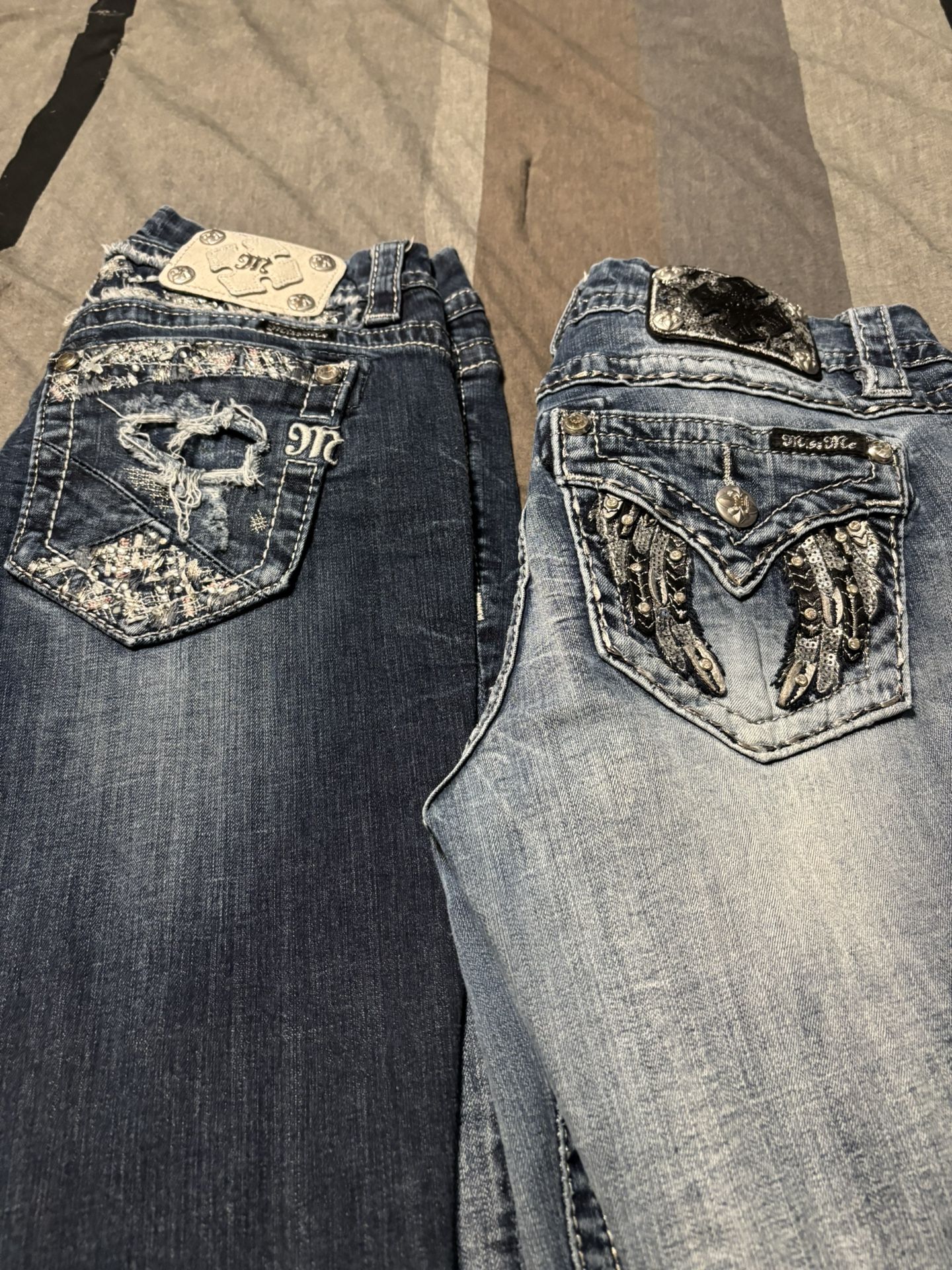 Womens Miss Me Straight Leg Skinny Jean Lot