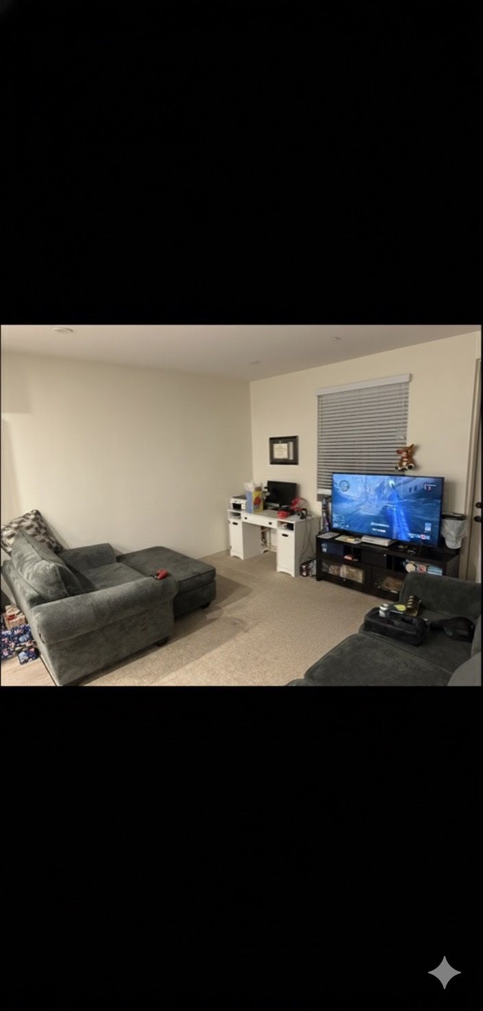 Couch, Chair And Ottoman