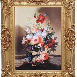 16x20 Antique Bronze Gold Picture Frame - Ornate Baroque Style