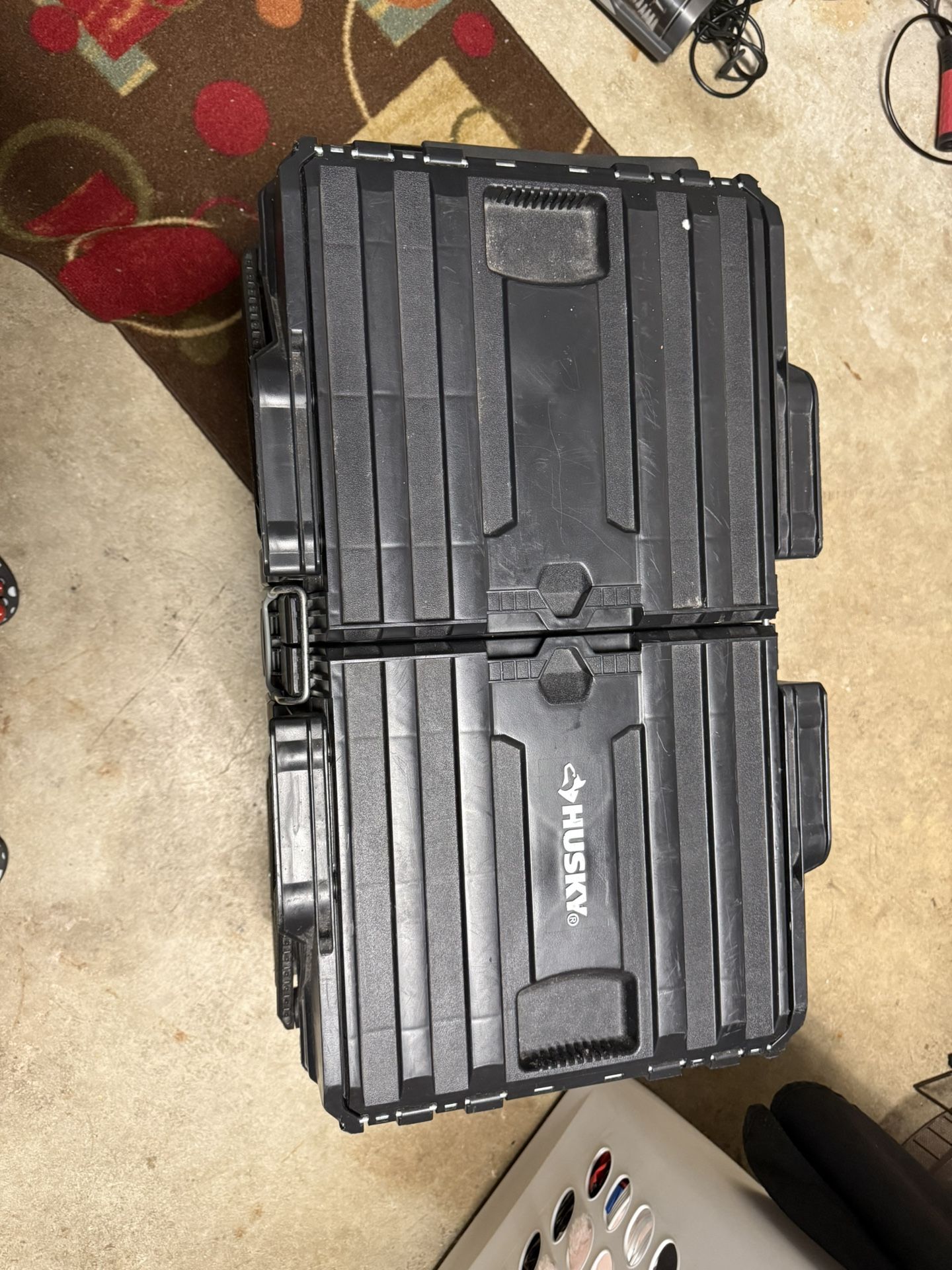 Husky Container Rolling Tool Box