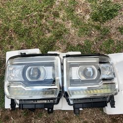 GMC Sierra Headlights 