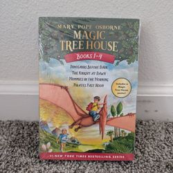 Magic Tree House Books 1-4