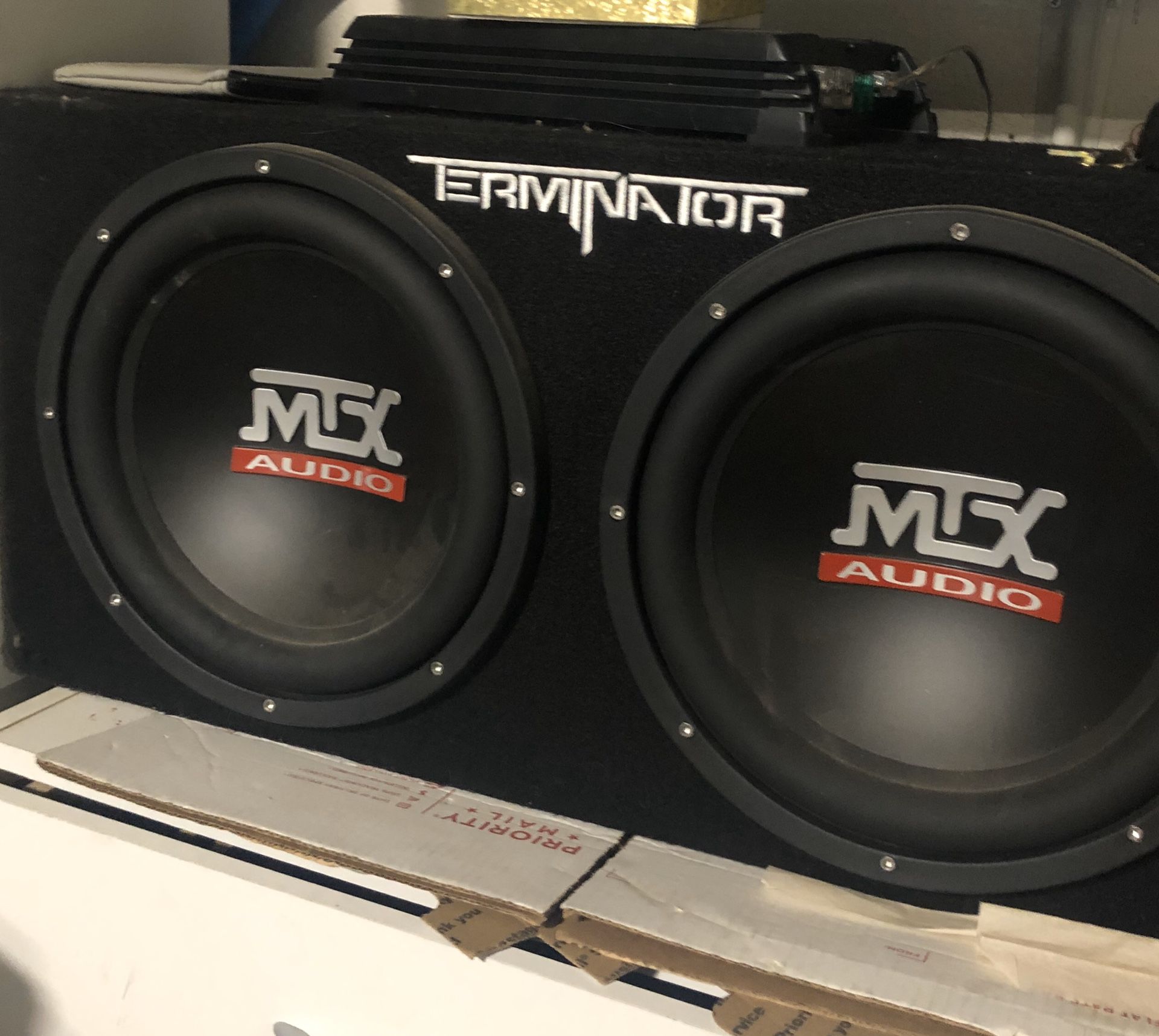 MTX 12 inches Terminator Series Subwoofers