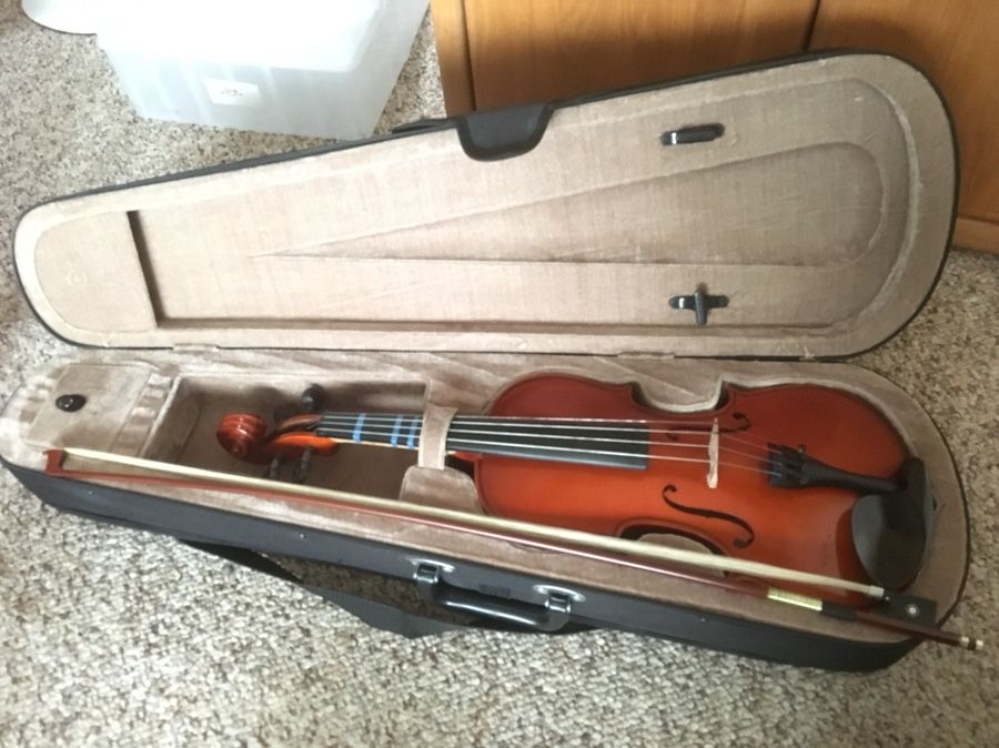 Beautiful Violin and Case