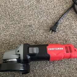 Craftsman Angle Grinder Like New Open Box Never Used 