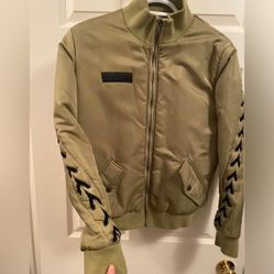 Guess Lace Up Sporty Bomber Jacket
