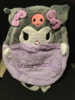 Kuromi plush backpack