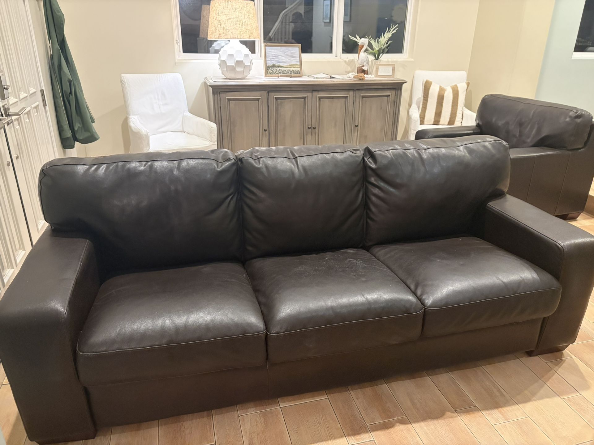 Leather Sofa
