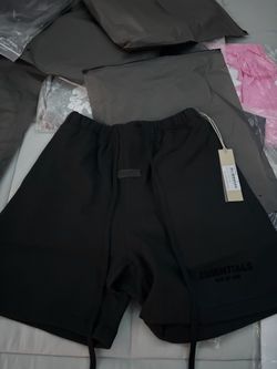 Black Fear of God Essentials Shorts