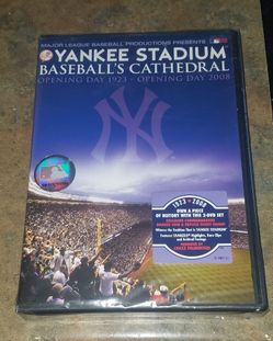 Yankee Stadium Baseballs Cathedral 2 DVD Set  Sealed Condition