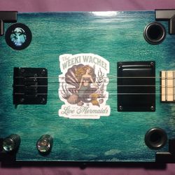 Weeki Wachee Theme Cigar Box Guitar 