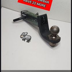 Massive TOWBAR DRAWBAR hitch ramps lock Couch chair tools