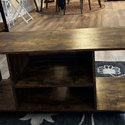 Small tv console