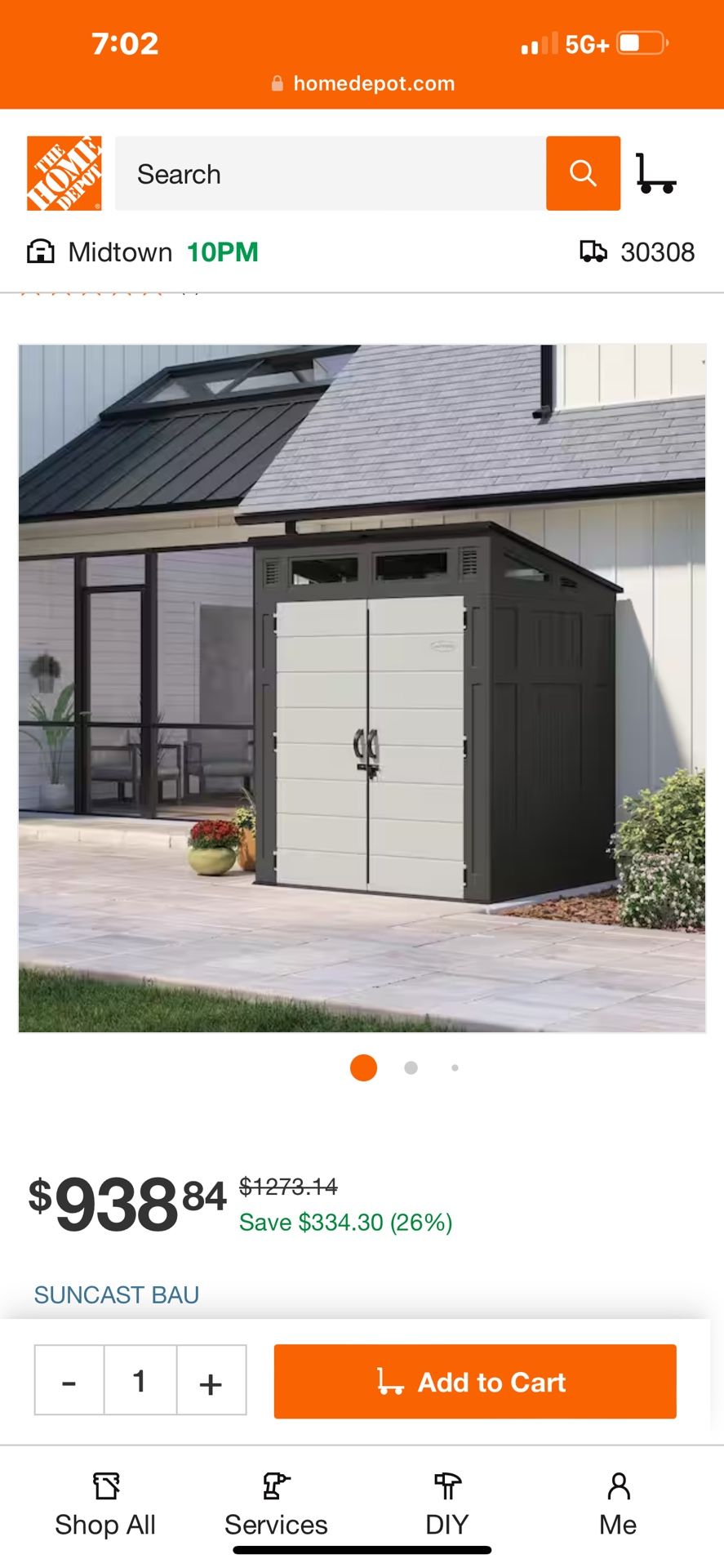 Suncast 6x5 Storage Shed for Sale in Fort Lauderdale, FL OfferUp