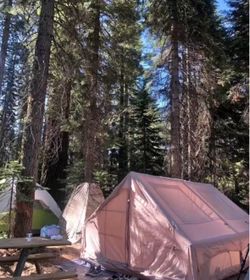 Elevate Your Camping: Experience the Ultimate 117 sq. ft. sleeps 5-8people Luxury Air Tent