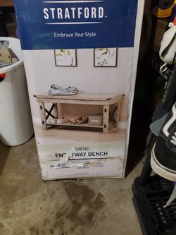 Entryway Bench