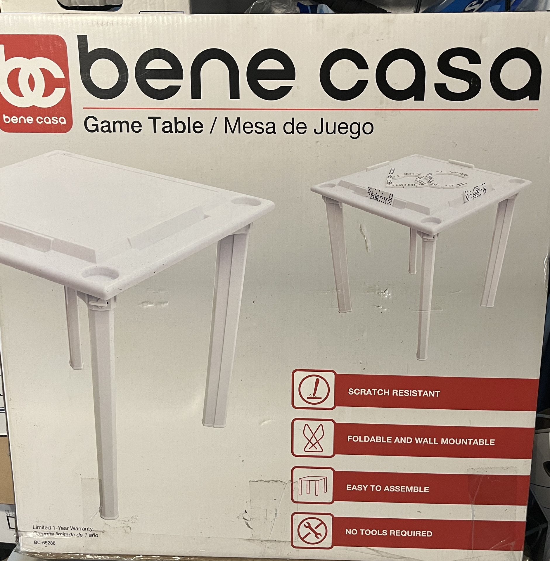 Domino Table BRAND NEW IN BOX