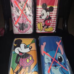 Mickey Mouse Zipper Wallets