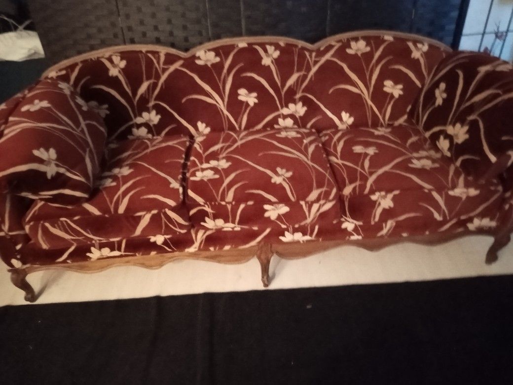 Beautiful Red Designer Couch