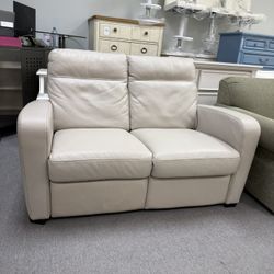 Leather loveseat (FREE 24H DELIVERY)