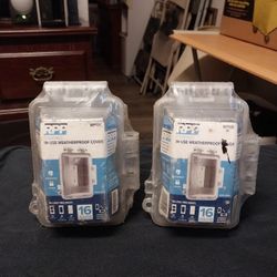 2   Waterproof   Outdoor  Outlet   Covers