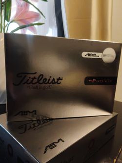 Brand New Totleist Pro V1x Left Dash (Aim Enhanced) Golf balls