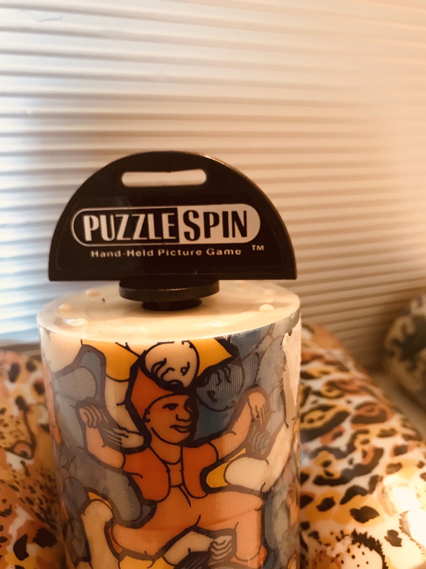 Vintage Puzzle Spin Hand-held picture game (4) Available (2) are the same, it may be similar to Rubik’s cube ( 1 for $12,) 2 for $20 or (4 for $32