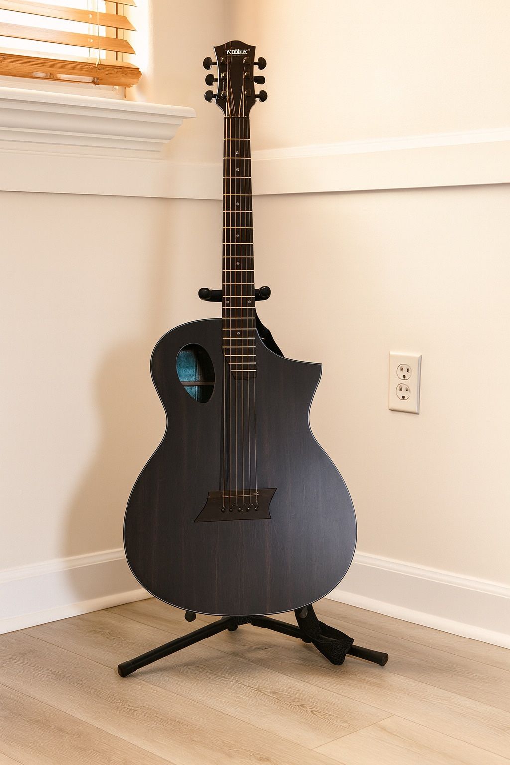Michael Kelly Dark Wood Acoustic-Electric Guitar