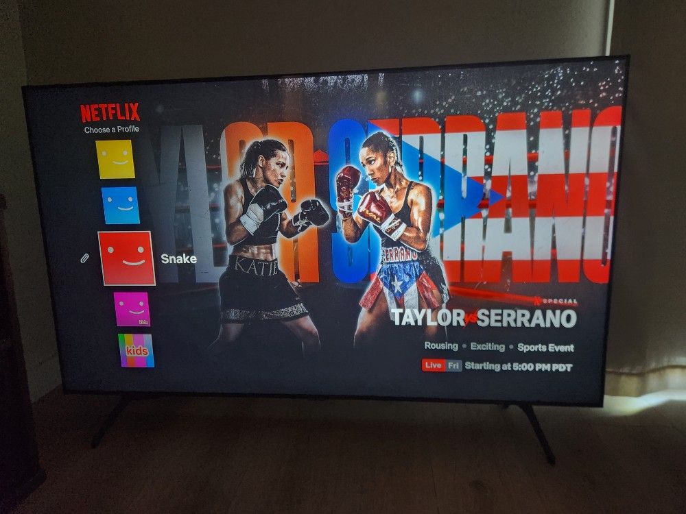 58" Samsung 4k TV 