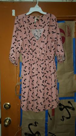 Mimi Chica bow design stretchy dress