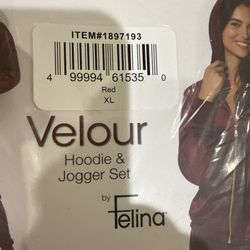 Hoodie & Jogger Set - Red