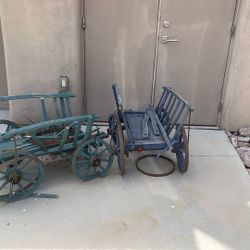 Antique Vehicle Wagons From Germany