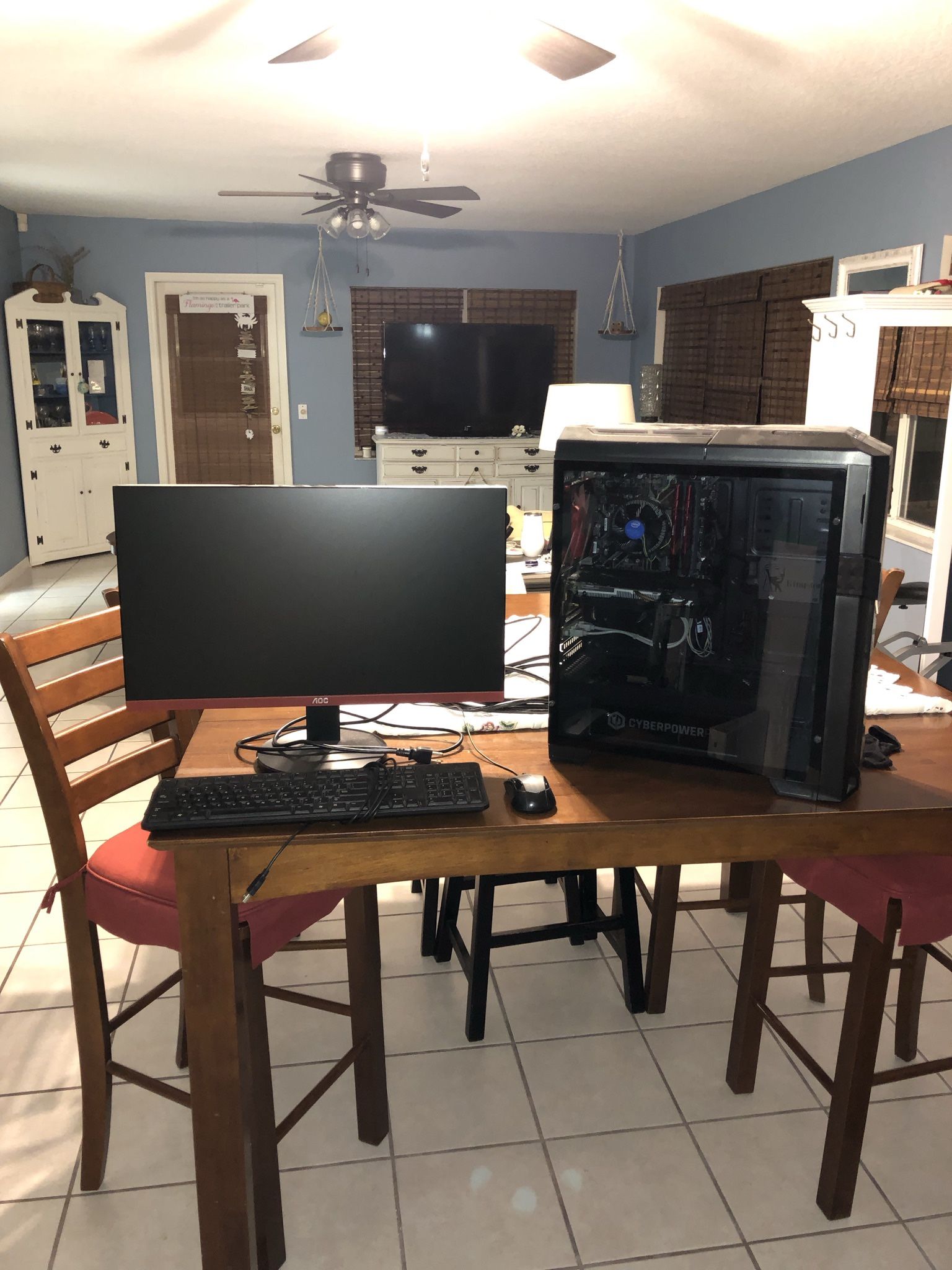 Gaming Pc with Monitor