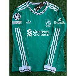 2025/26 Liverpool FC 3rd Kit Long Sleeve Soccer Jersey