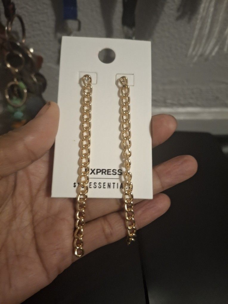 Express Chain Dangling Earrings