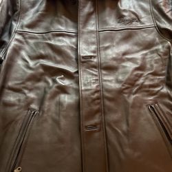 Men’s Leather Coat