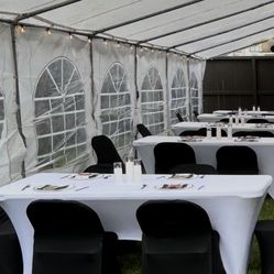  10 Manteles Y 60 Cubre Sillas