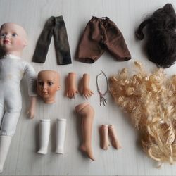 Doll Parts And Doll Clothes