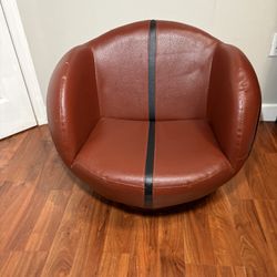 Leather Basketball Couch