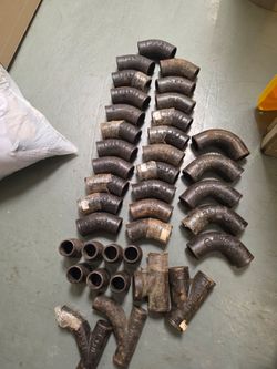 Tyler 2" cast iron fittings (check the pictures for more details)