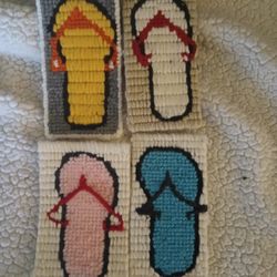 Flip Flop Coasters.