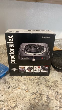 Proctor Silex Single Burner Electric Hot Plate