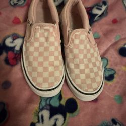 Girls Slip On Vans Size 1